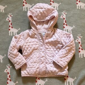 Widgeon Light Pink Barn Jacket w Hood 24M